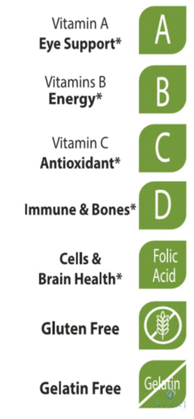 Adult Essential Multivitamin Gummies - Halal Vitamins - Greenfield Nutritions
