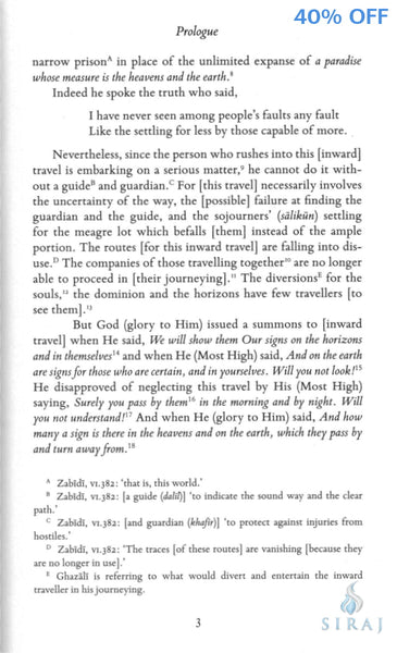 Al Ghazali on Conduct in Travel - Islamic Books - Fons Vitae