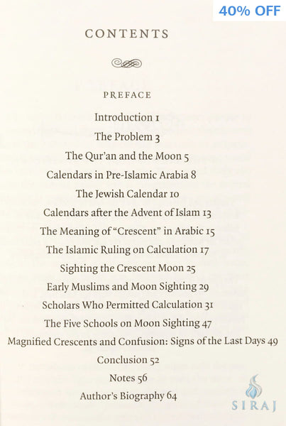 Caesarean Moon Births: Calculations Moon Sighting and The Prophetic Way - Islamic Books - Sandala