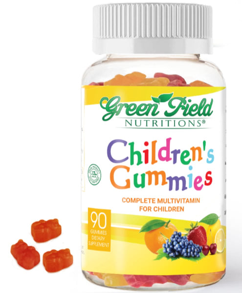 Children’s Complete Multivitamin Gummies - Halal Vitamins - Greenfield Nutritions