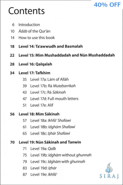 Rules Of Tajwid: Madinah Script – Learn to Read Series - Islamic Books - Safar Publications