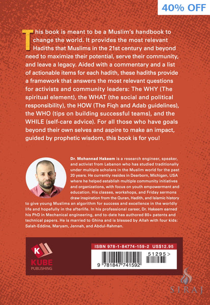 40 Hadith on Community Service & Activism - Islamic Books - Kube Publishing