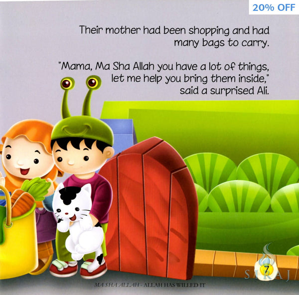 Akhlaaq Building Series: Respecting Your Mother - Childrens Books - Ali Gator
