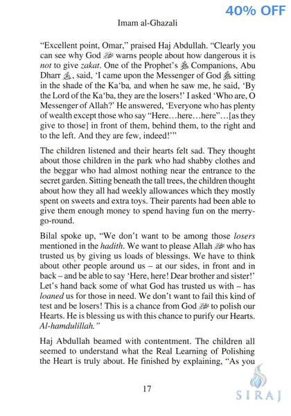 Al Ghazali: The Mysteries of Charity & Fasting for Children With Workbook - Children’s Books - Fons Vitae