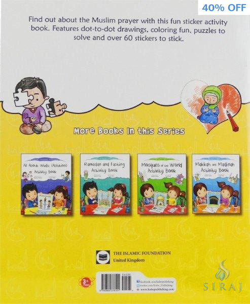 All About Prayer (Salah) Activity Book - Childrens Books - The Islamic Foundation