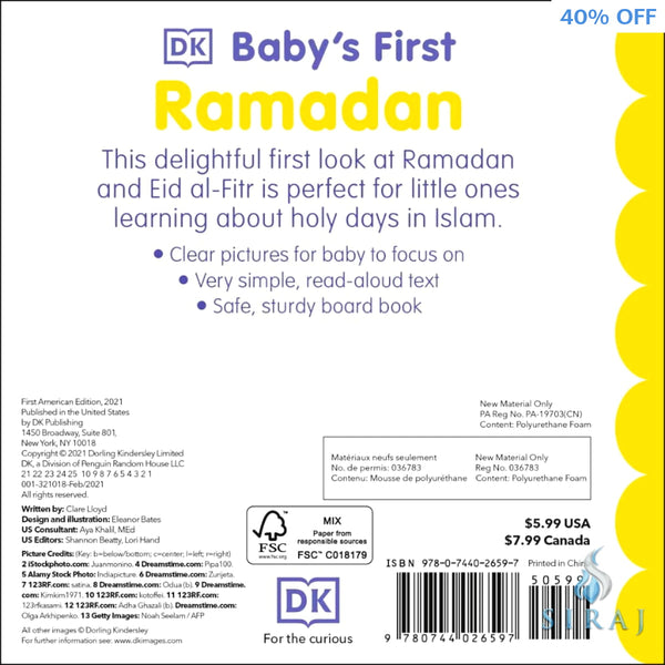 Baby’s First Ramadan - Children’s Books - DK Eyewitness Books