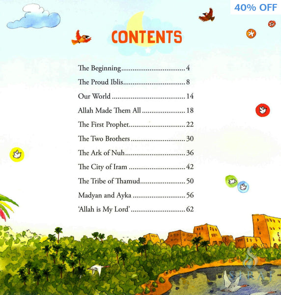 Bedtime Quran Stories (Hardcover) - Childrens Books - Goodword Books