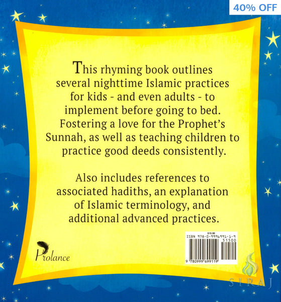 Bedtime Sunnahs: Emulating The Prophet One Night At A Time - Children’s Books - Prolance