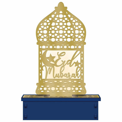 Eid Mubarak Light-Up Standing Decoration - Decor - Amscan