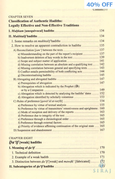 Hadith Terminology And Classification: A Handbook - Hardcover - Islamic Books - IIPH