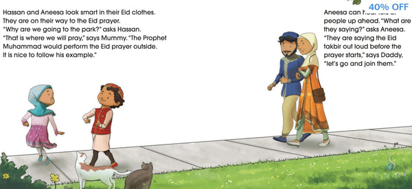 Hassan and Aneesa Celebrate Eid - Childrens Books - The Islamic Foundation