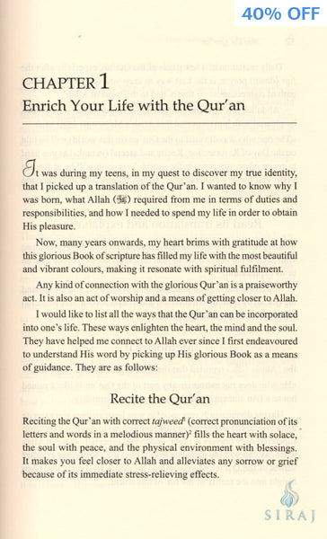 Into the Qur’an: Let It Enrich Your Soul And Your Life - Hardcover - Islamic Books - IIPH