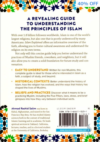 Islam Explained: A Short Introduction to History Teachings and Culture - Islamic Books - Rockridge Press