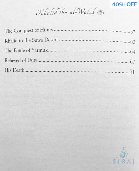 Khalid Ibn Al-Walid (The Age Of Bliss Series) - Childrens Books - Tughra Books