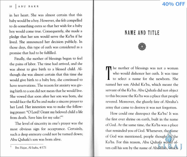Leading Companions Of The Prophet: Abu Bakr - Children’s Books - Tughra Books