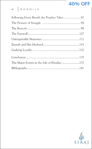 Leading Companions Of The Prophet: Khadija - Children’s Books - Tughra Books