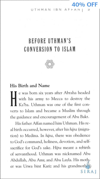 Leading Companions Of The Prophet: Uthman Ibn Affan - Children’s Books - Tughra Books