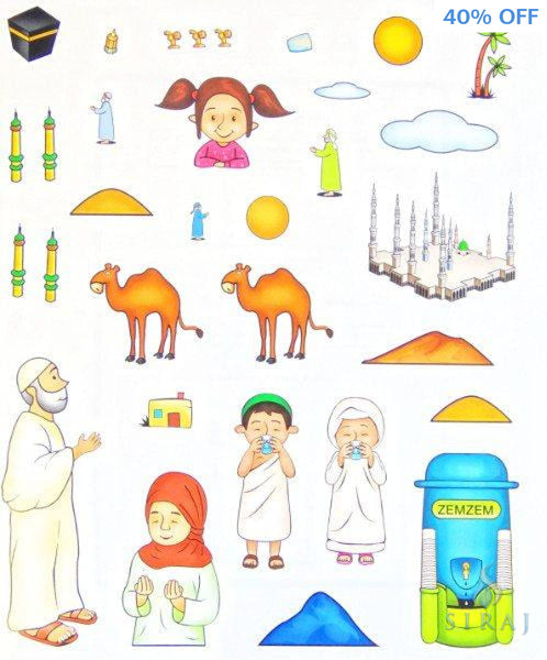 Makkah and Madinah Activity Book - Childrens Books - The Islamic Foundation