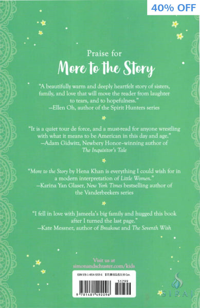 More to the Story - Hardcover - Childrens Books - Hena Khan