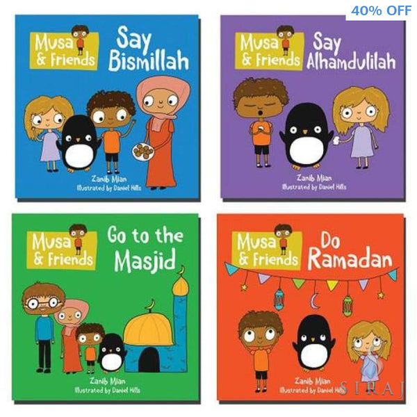 Musa & Friends Go To The Masjid - Childrens Books - Zanib Mian
