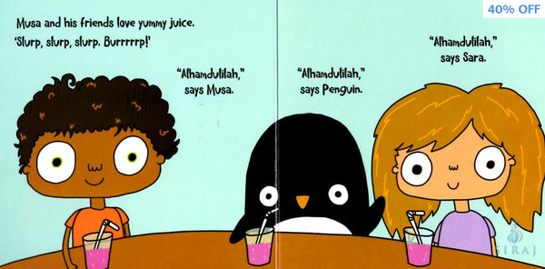 Musa & Friends Say Alhamdulilah - Childrens Books - Zanib Mian