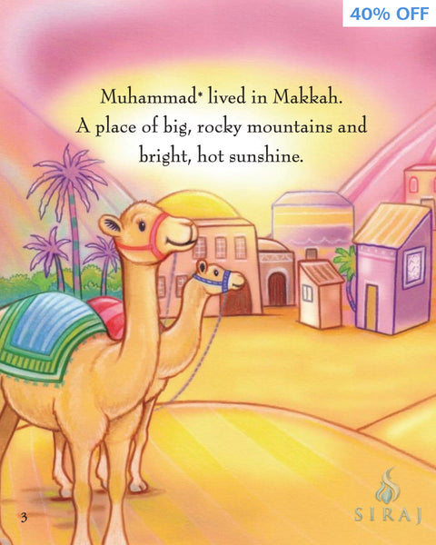 My First Book About Prophet Muhammad: Teachings For Toddlers And Young Children - Childrens Books - The Islamic Foundation