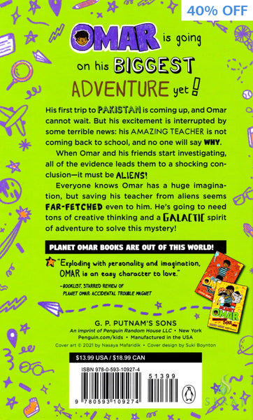 Planet Omar: Incredible Rescue Mission - Hardcover - Children’s Books - Zanib Mian