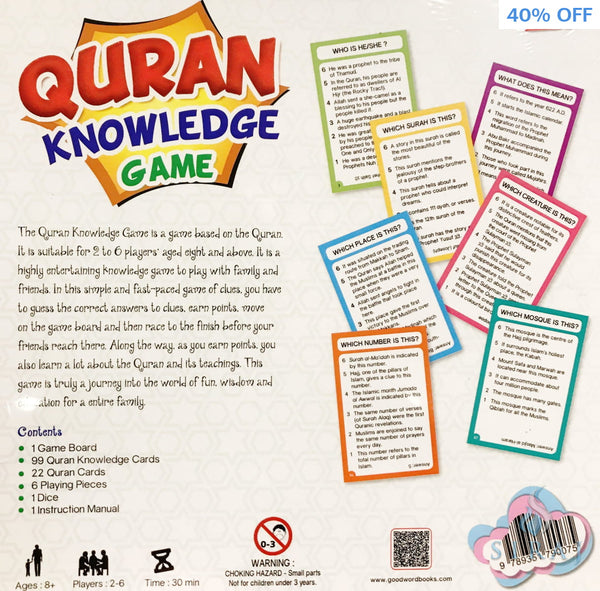 Quran Knowledge Game - Games - Goodword Books