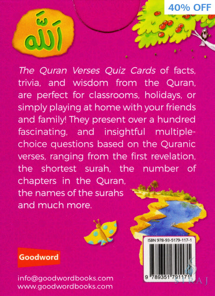 Quran Verses Quiz Cards - Games - Goodword Books