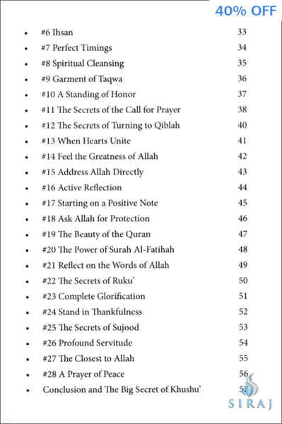 Reach the Sweetness of Prayer - Islamic Books - Tertib Publishing