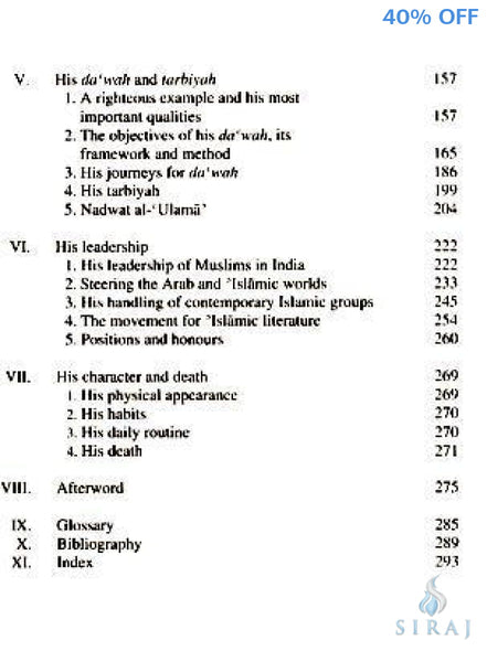 Shaykh Abu Al-Hasan Ali Nadwi: His Life & Works - Islamic Books - Nadwi Foundation