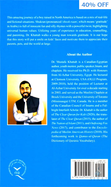 Shukran: The Grateful Young Man - Children’s Books - Dr. Mustafa Khattab