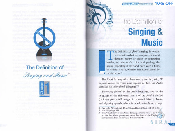 Singing & Music In Islamic Perspective - Islamic Books - Dar-us-Salam Publishers