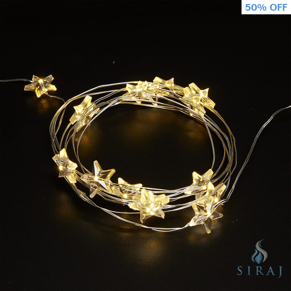 Star Fairy LED String Lights - Lights - Amscan