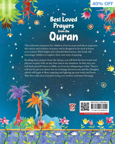 The Best Loved Prayers From The Quran (Hardcover) - Childrens Books - Goodword Books