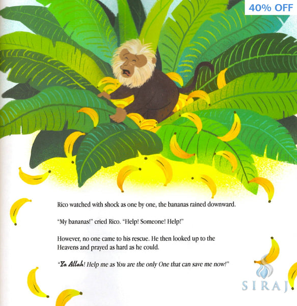 The Blessed Bananas: A Muslim Fable - Paperback - Childrens Books - Tayyaba Syed