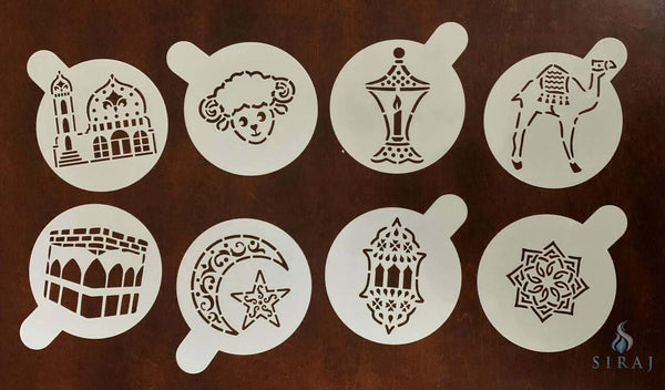 15 Piece Islamic Cookie Stencils - Bakeware - Eidway