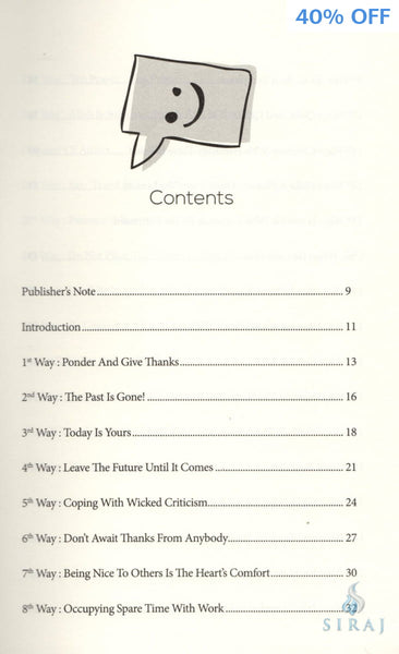 30 Ways To Attain Happiness - Islamic Books - Dakwah Corner Publications