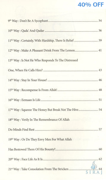 30 Ways To Attain Happiness - Islamic Books - Dakwah Corner Publications