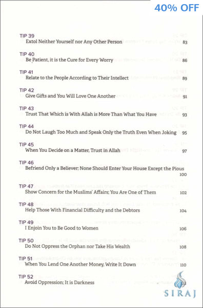 70 Tips Towards Mutual Love and Respect From An Islamic Perspective - Islamic Books - Dakwah Corner Publications