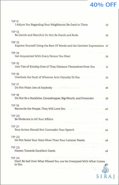 70 Tips Towards Mutual Love and Respect From An Islamic Perspective - Islamic Books - Dakwah Corner Publications