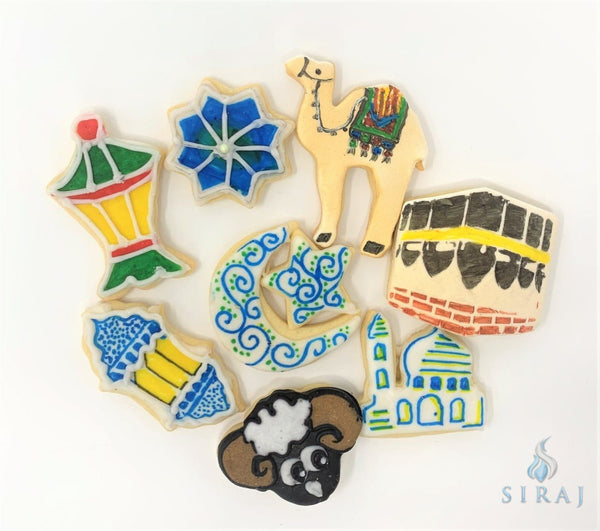 9 Piece Islamic Cookie Cutters - Bakeware - Eidway