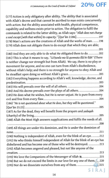 A Commentary on the Creed of Imam al-Tahawi - Islamic Books - Dar Al-Arqam Publishing