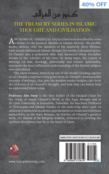A Treasury of Ghazali - Islamic Books - Kube Publishing