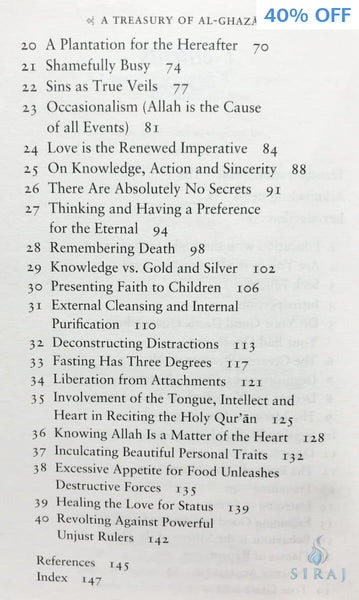 A Treasury of Ghazali - Islamic Books - Kube Publishing