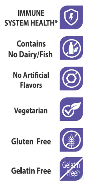 Adult Immune Support Gummies: Zinc Vitamin C & Elderberry - Halal Vitamins - Greenfield Nutritions