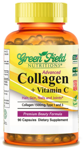 Advanced Collagen with Vitamin C - Halal Vitamins - Greenfield Nutritions