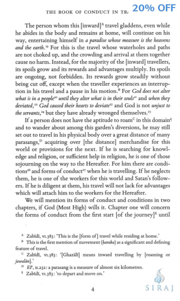 Al Ghazali on Conduct in Travel - Islamic Books - Fons Vitae