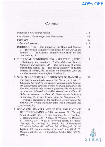Al-Muhaddithat: The Women Scholars in Islam - Islamic Books - Interface Publications