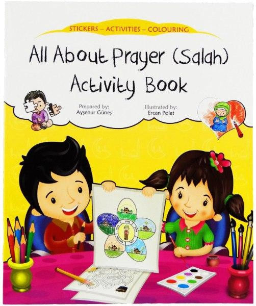 All About Prayer (Salah) Activity Book - Childrens Books - The Islamic Foundation